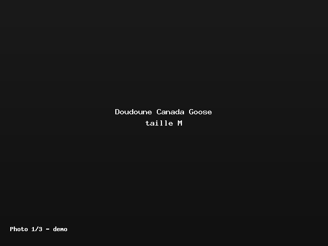Doudoune Canada Goose taille M